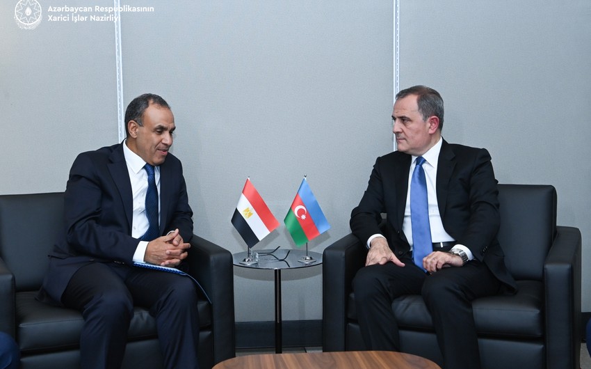 FMs of Azerbaijan, Egypt mull bilateral co-op