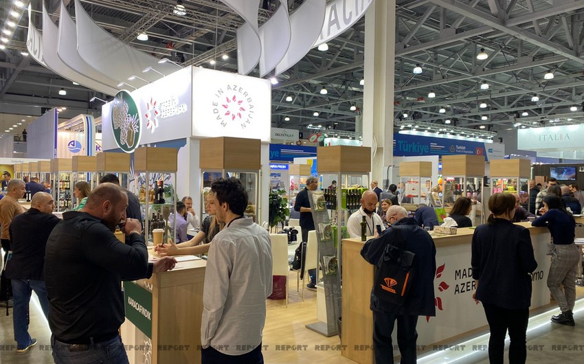 Азербайджанские компании представлены на выставке продуктов питания в Москве