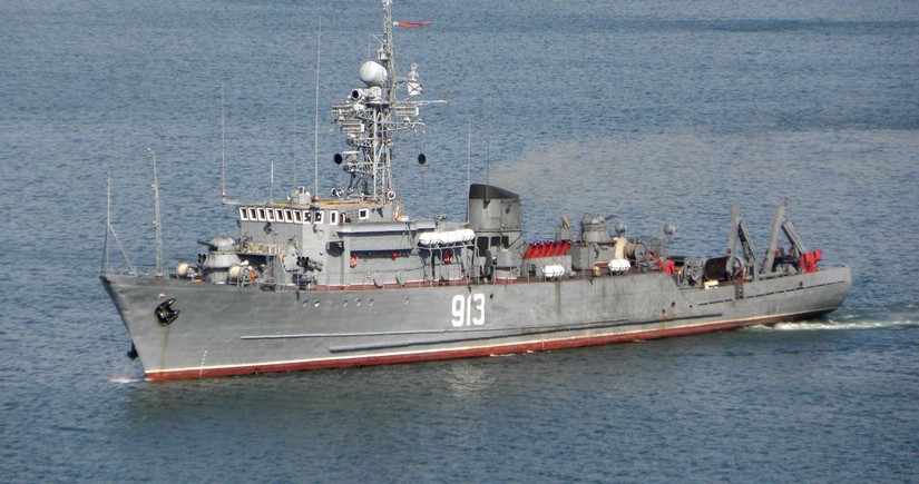 В Украине сообщили об уничтожении тральщика ВМФ России
