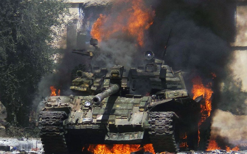 В России на территории воинской части вспыхнул пожар 