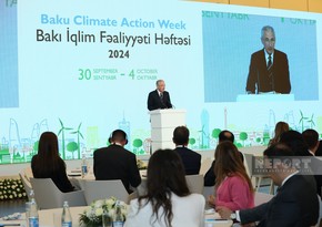 Azerbaijan hosting Baku Climate Action Week 