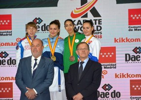 Female karate fighter of Azerbaijan became world champion