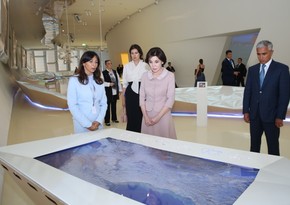 First Lady of Uzbekistan Ziroatkhon Mirziyoyeva visits Heydar Aliyev Center