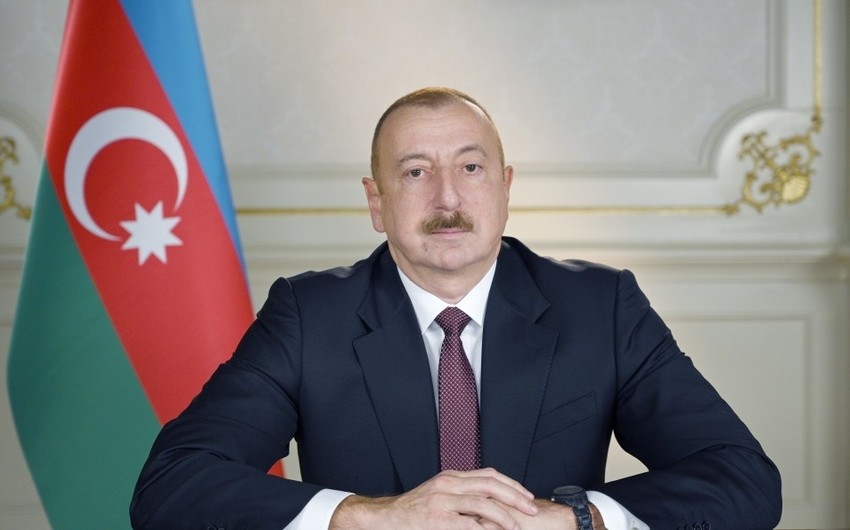 President of Azerbaijan congratulates his Estonian counterpart