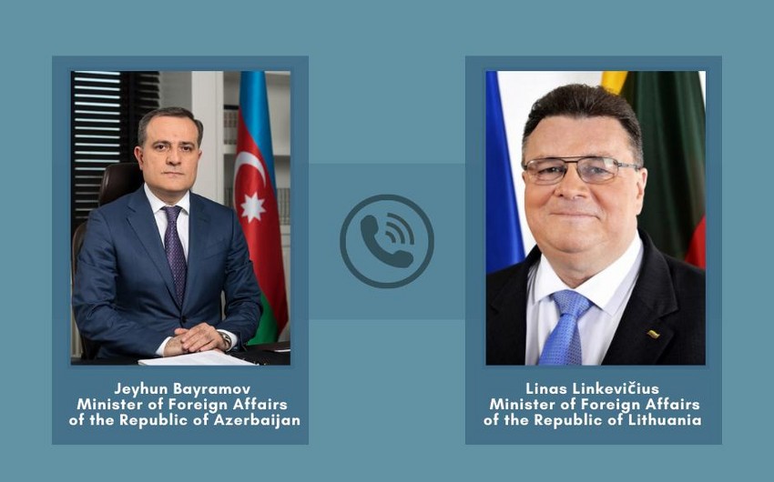 Azerbaijani FM discuss Karabakh with his Lithuanian counterpart
