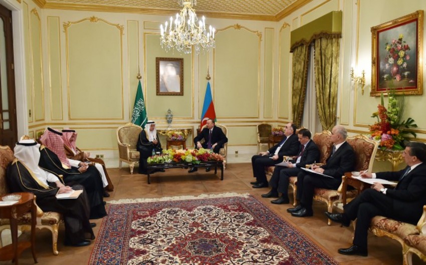​Состоялась встреча Ильхама Алиева с министром нефти и минералов Королевства Саудовская Аравия