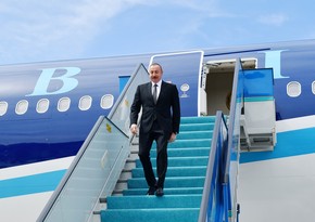 Azerbaijani President addresses opening of Rize-Artvin Airport 
