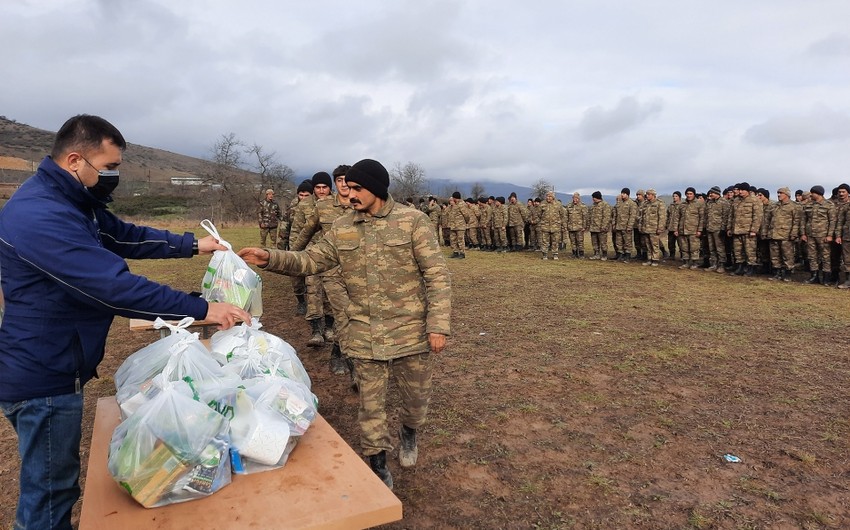 По инициативе Мехрибан Алиевой началась акция помощи военнослужащим