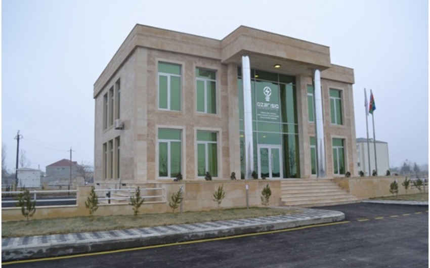 Yevlaxda ​Azərişığın inzibati binası açılıb