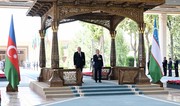 Official welcoming ceremony for President Ilham Aliyev held in Tashkent