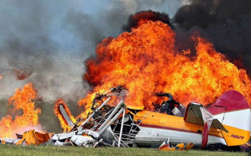 ​В США разбился самолет, погибли четыре человека