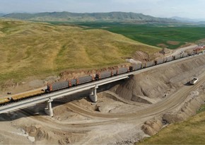 Horadiz-Ağbənd dəmir yolu xəttində ötən il görülmüş işlər açıqlanıb