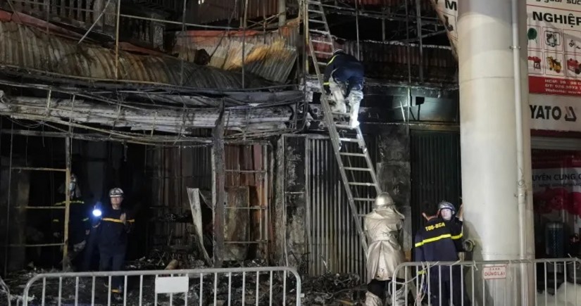 Hanoi cafe fire kills 11; police arrest suspect