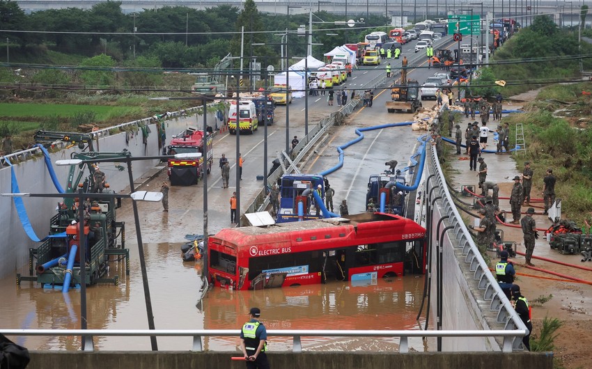 5 dead In South Korea as heavy rain lashes several provinces