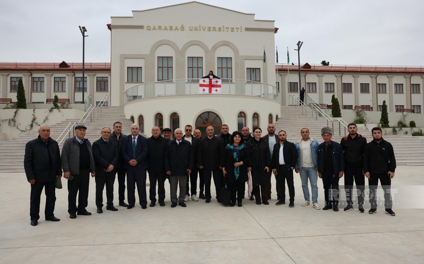 Azerbaijan's Khankandi welcomes second group of Georgian travelers