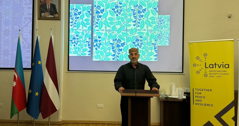 Состоялась презентация культурного наследия Латвии в Азербайджане