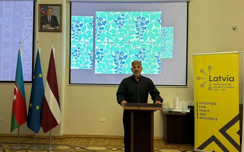 Состоялась презентация культурного наследия Латвии в Азербайджане