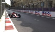 Formula 1: First free practice in Azerbaijan interrupted by falling metal debris