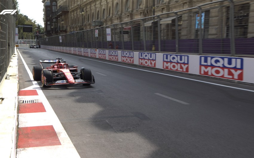 Formula 1: First free practice in Azerbaijan interrupted by falling metal debris