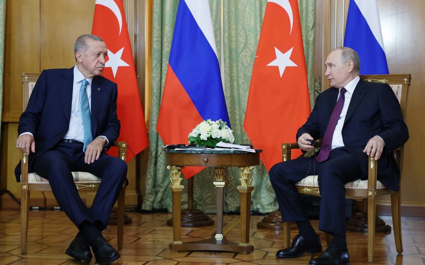 Russian, Turkish presidents hold telephone conversation