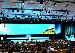 COP29-un Liderlər Sammitinin açılış mərasimində iştirak edən dövlət və hökumət başçılarının şərəfinə ziyafət verilib