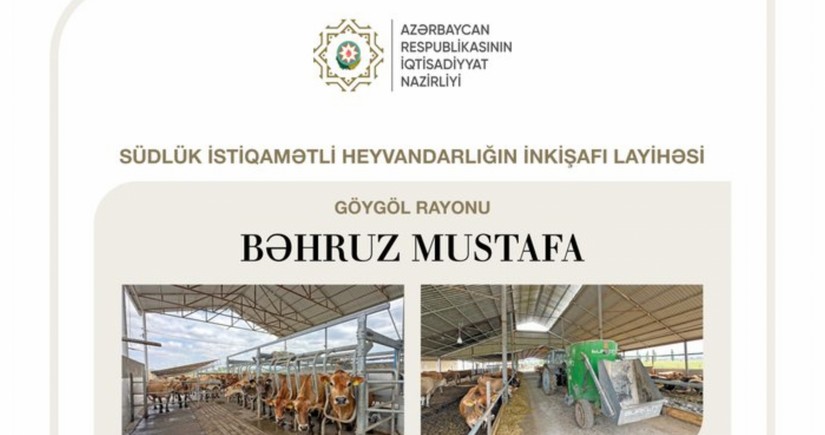 Preferential loan allocated for dairy farming project in Azerbaijan