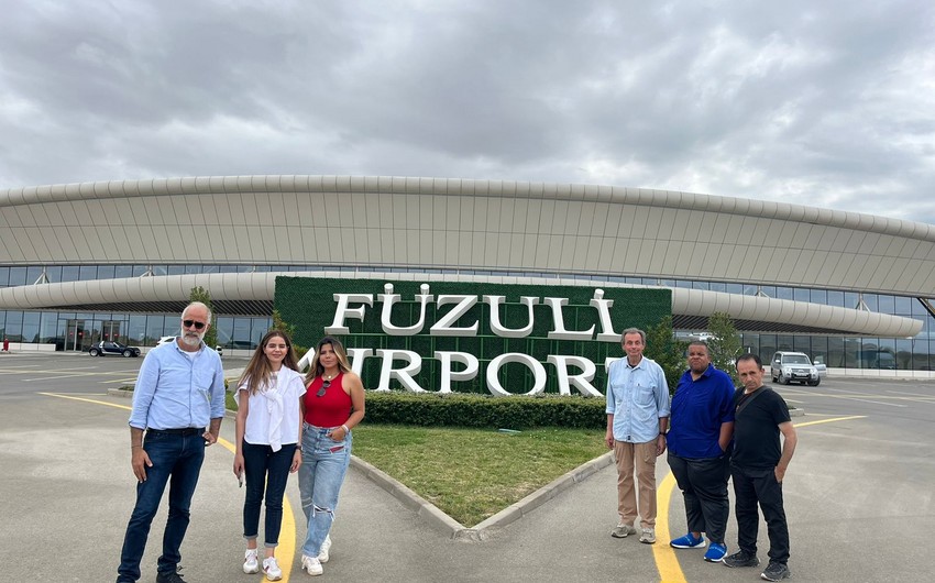 American journalists visit Azerbaijan's Fuzuli district and Aghali village of Zangilan district