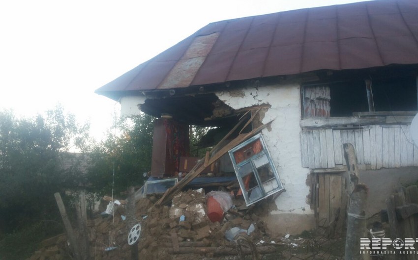 Lerikdə yaşayış evi uçub