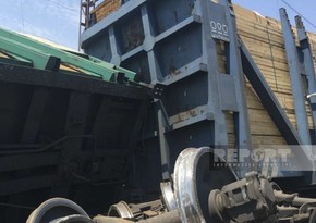 Freight train derails in Azerbaijan’s Siyazan