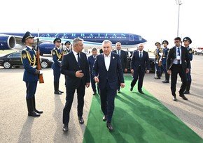 President of Uzbekistan completes his visit to Azerbaijan
