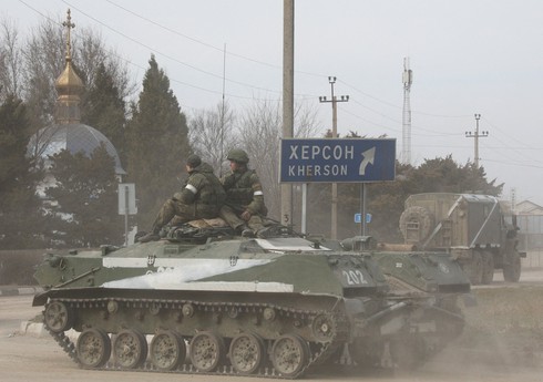 Российские войска вошли в украинский город Херсон