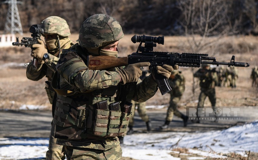 Проверена боеготовность подразделений азербайджанской армии в Кяльбаджаре