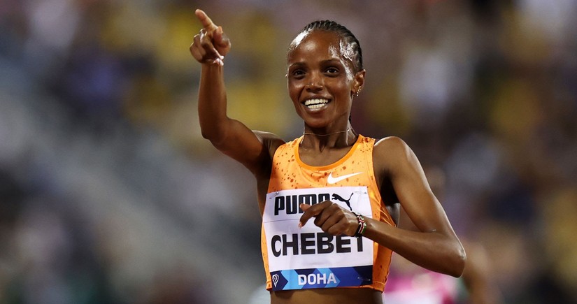 Спортсменка из Кении побила мировой рекорд в беге на 10 тыс. метров