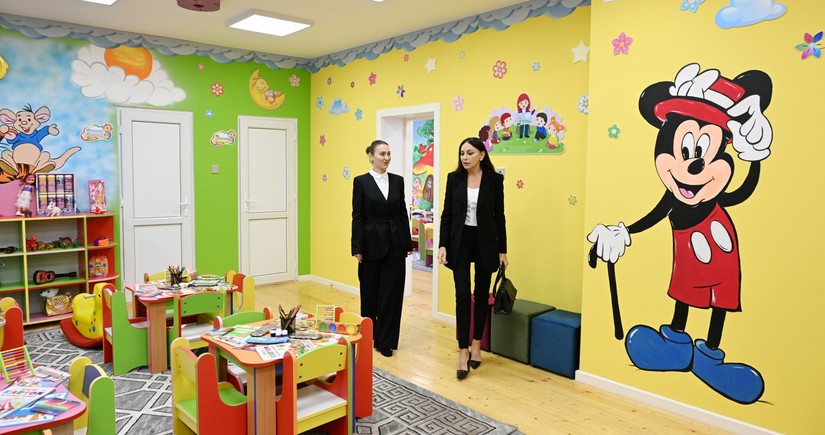 Kindergarten-nursery named after Alim Mammadov inaugurated in Khatai district of Baku after renovation