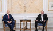 President Ilham Aliyev meets with CEO of Italian company Eni S.p.A. in Rome