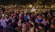 Thousands rally in Amsterdam against antisemitism