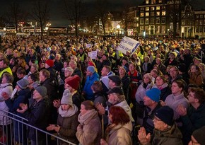 СМИ: В Амстердаме прошла акция протеста против антисемитизма