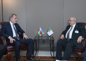 Azerbaijani FM exchanges view with his Algerian counterpart on NAM