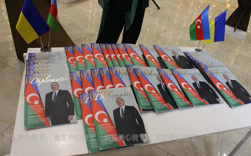 Ukraine's popular diplomatic magazine dedicates next edition to Ilham Aliyev