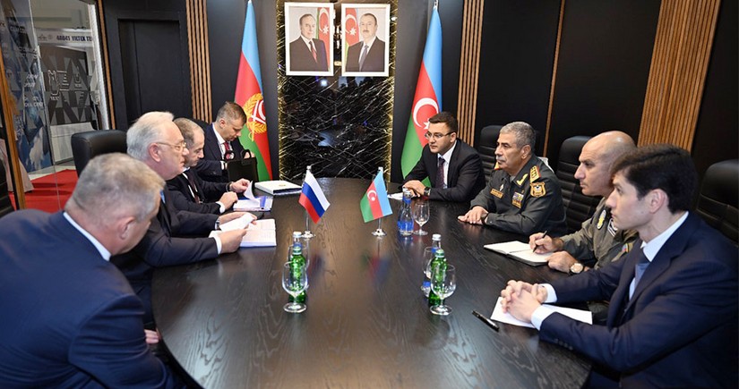 Azerbaijan, Russia discuss prospects for military-technical cooperation 