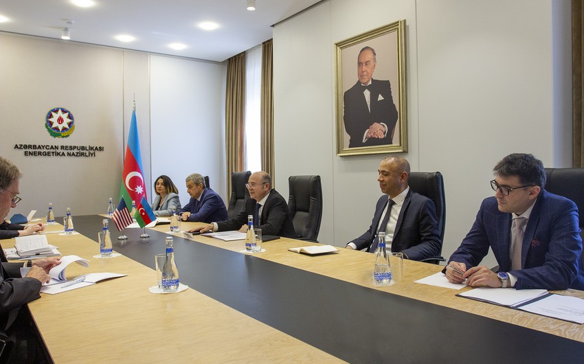 Minister of Energy of Azerbaijan meets with Deputy Assistant Secretary for Bureau of Energy Resources