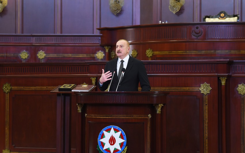 Президент: Источником всех достижений является азербайджанский народ