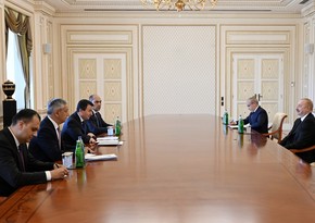 President Ilham Aliyev receives Deputy Prime Minister of Uzbekistan