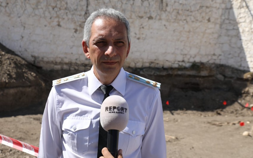 Head of department: Remains of human corpses belonging to 31 people found in Shusha since May