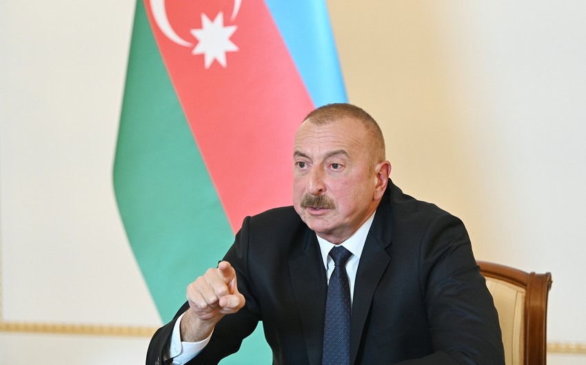 Ilham Aliyev: We want this issue to be resolved peacefully, but it must be solved
