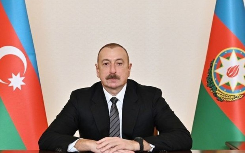 President Ilham Aliyev shares post on March 8 - International Women's Day