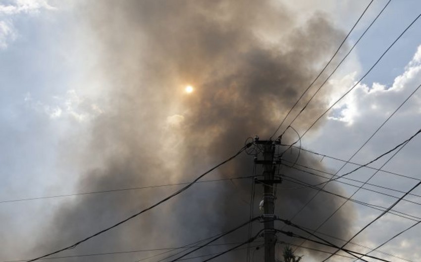 Explosion in Kharkiv