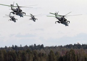 Belarus Hərbi Hava Qüvvələri təlim keçirir