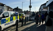Sword-wielding man held in east London after attacks