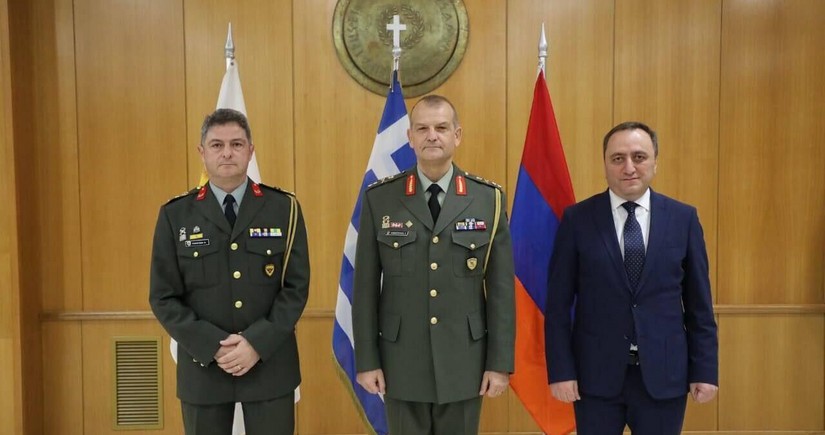 Armenia, Greece, Cyprus sign defense co-op program for 2025